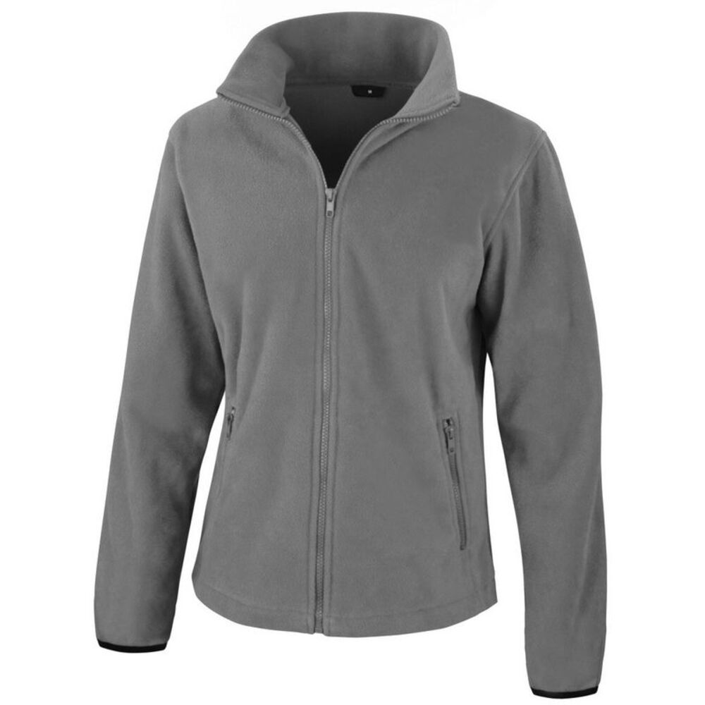 Result Womens/Ladies Core Fashion Casual Fit Full Zip Fleece Top/Jacket/Coat / P